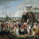 A civilising influence: British officials take two Indian princelings hostage in 1793.